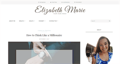 Desktop Screenshot of elizabeth-marie.com